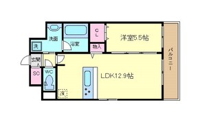 Dwell東寺道の物件間取画像